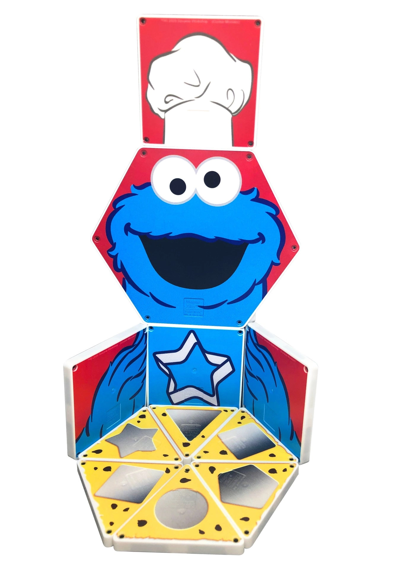 Cookie Monster's Shapes - 3+ Years 17 pieces