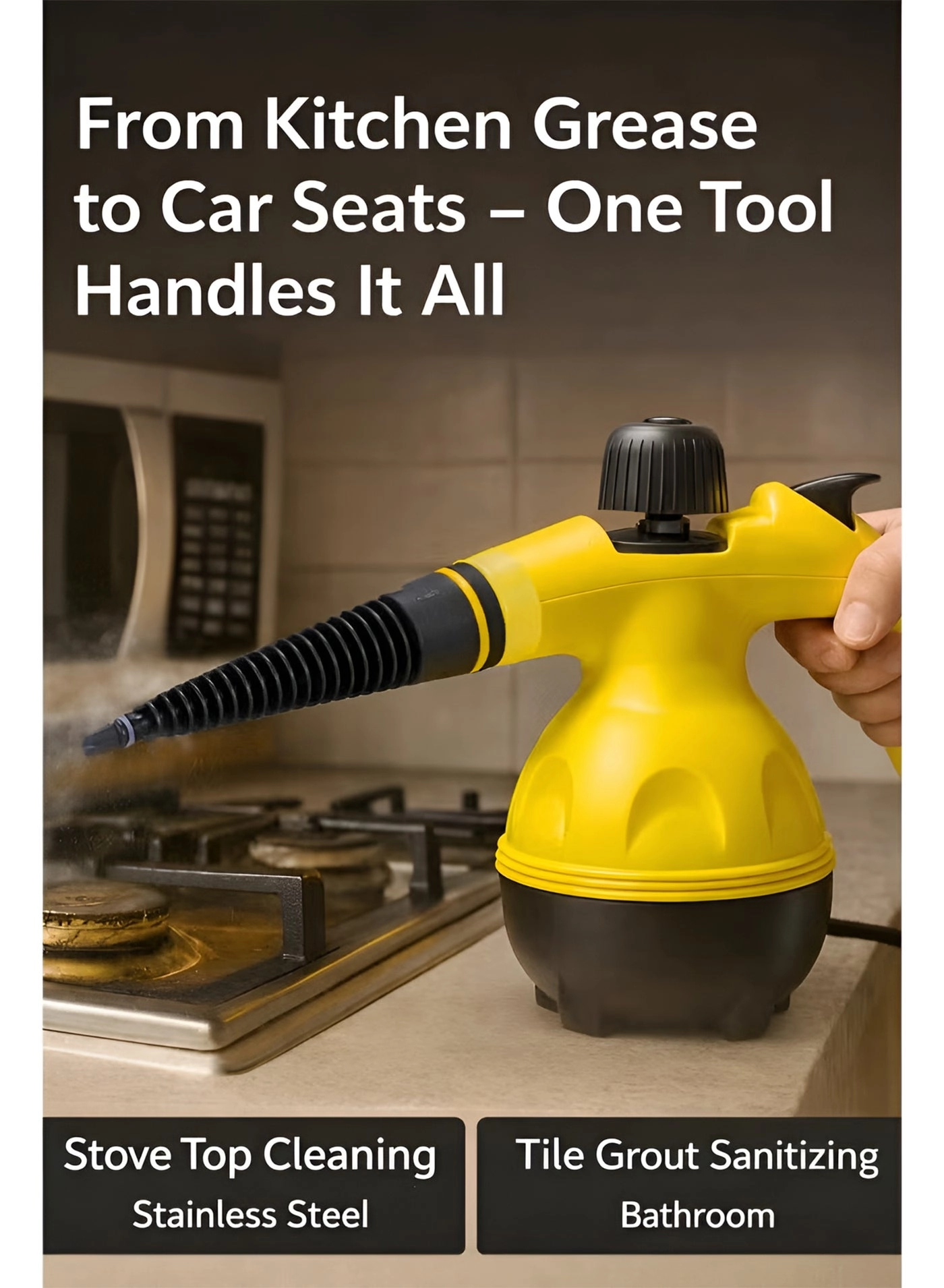 Handy Steam Cleaner - 3 Bar (300KPa)