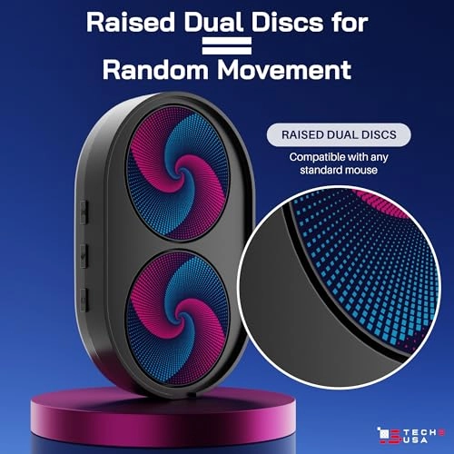 Dual Disc Mouse Mover - USB