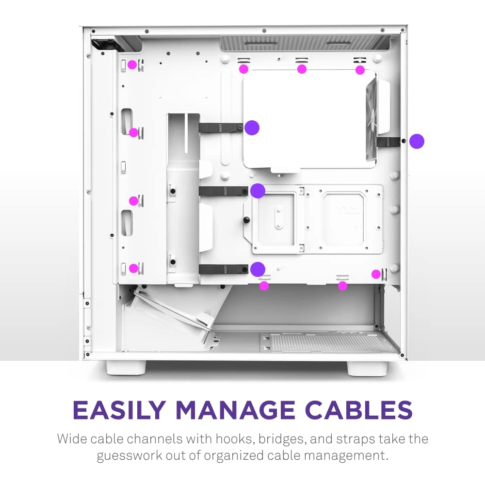 H5 Flow - Tempered Glass Side Panel ATX Mid Tower