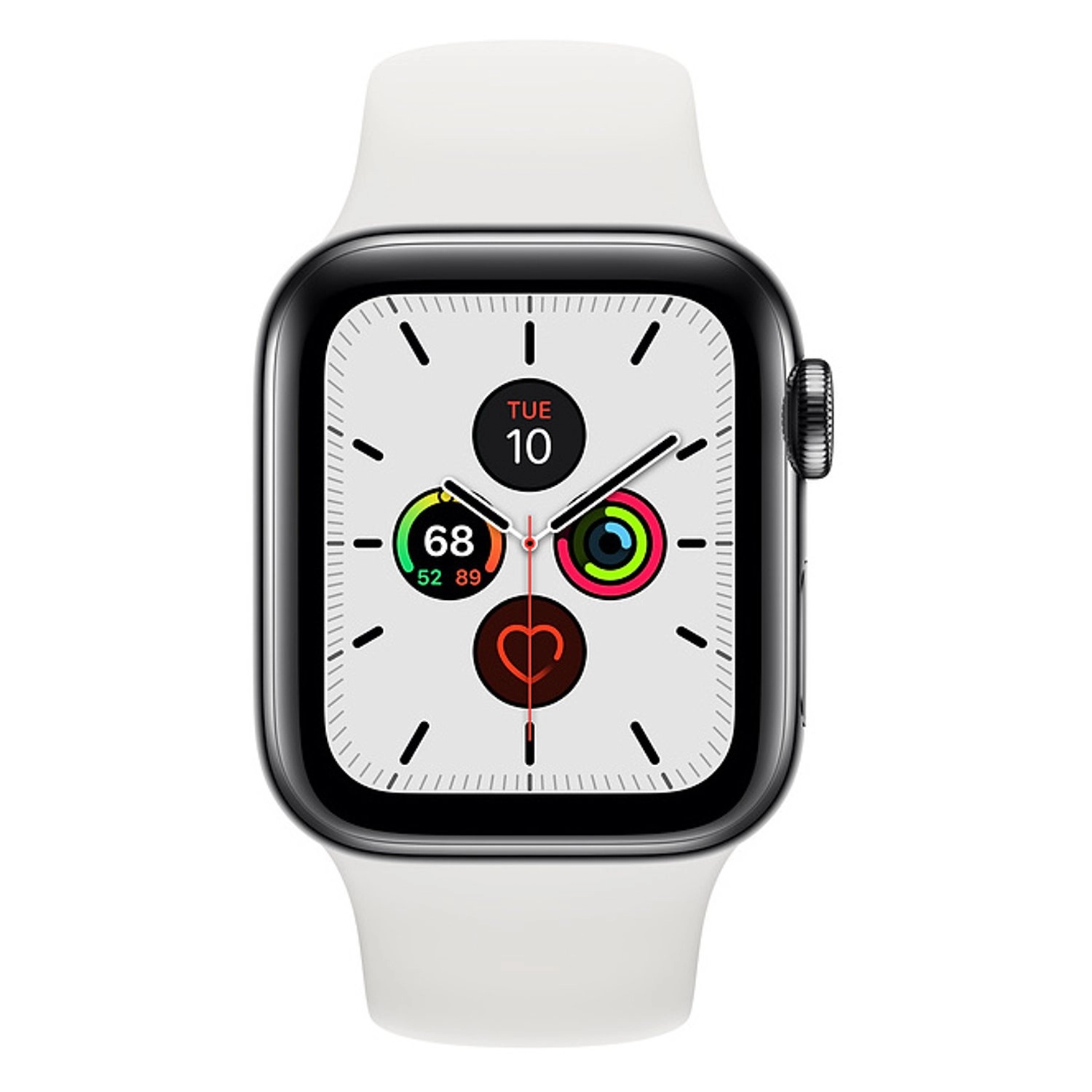 Apple Watch Series 5 44mm Stainless Steel Cellular GPS