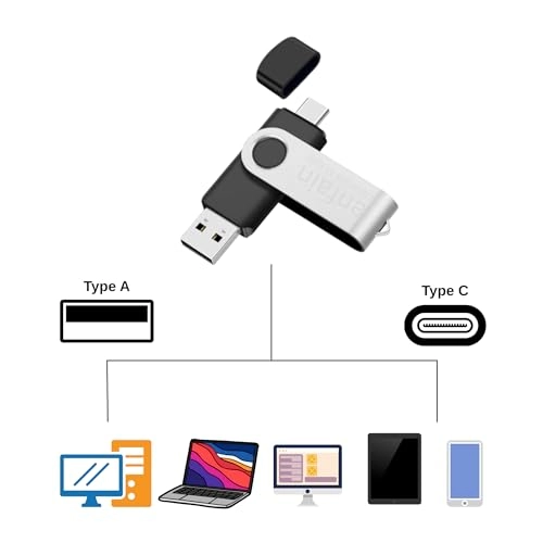 Dual USB Type-C & USB 3.0 Flash Drive - 128GB