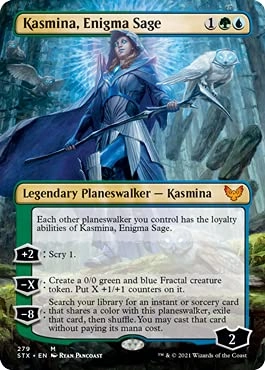 Wizards of the Coast Kasmina, Enigma Sage - Borderless Strixhaven: School of Mages
