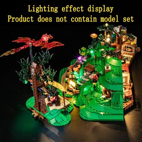 LED Light Kit for LEGO Icons The Lord of The Rings: The Shire 10354
