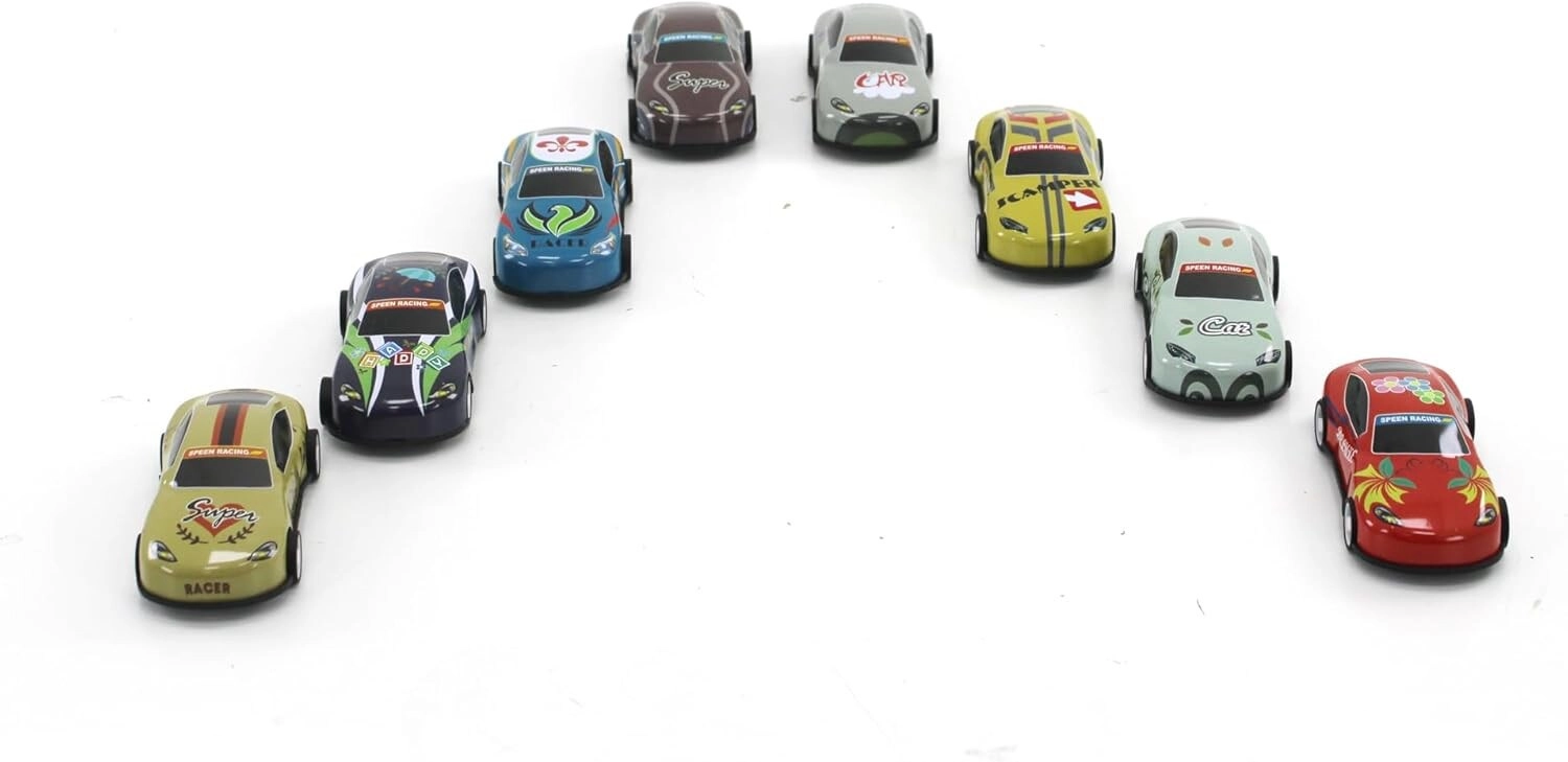 Small Pull Back Cars - 8pcs
