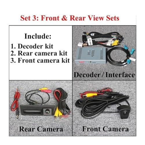 Car Backup Camera - Night vision 6M video cable 720x540
