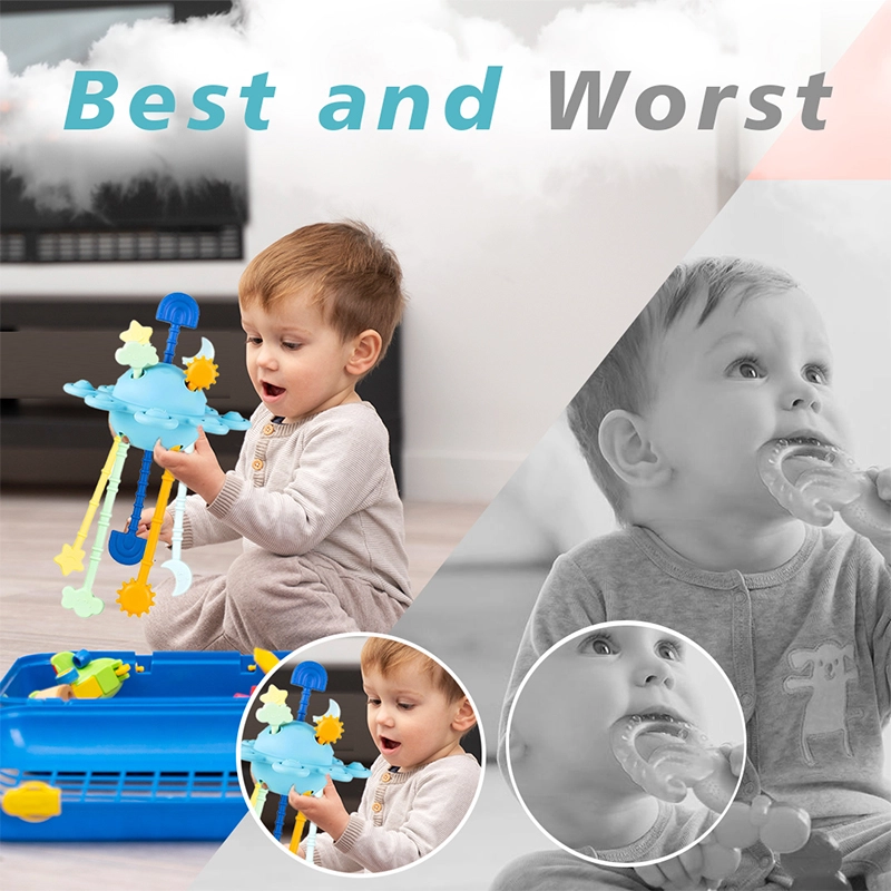 Baby Silicone Interactive Toy - Suitable for 6 months & above