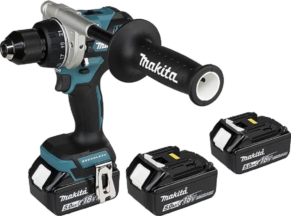 Makita Werkzeug GmbH DDF486RT3J - 18 V 5.0 Ah 3 Batteries