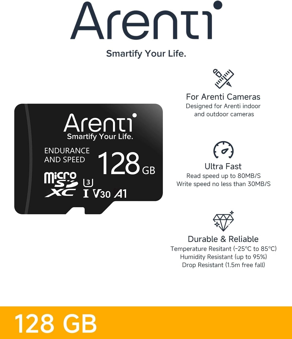 Micro SDXC Memory Card - 128GB