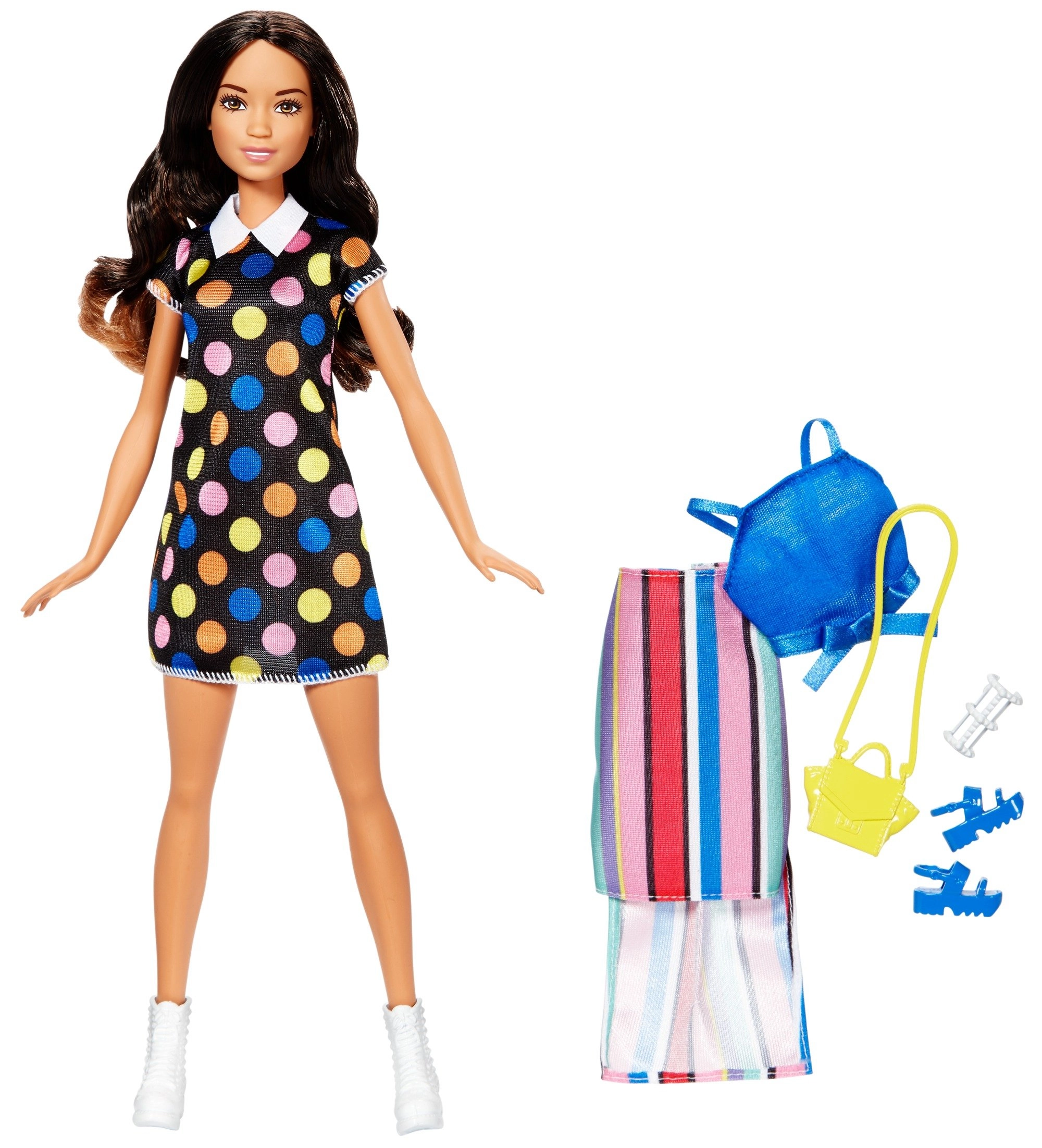 Doll & Fashions Asst. - Plastic Multi