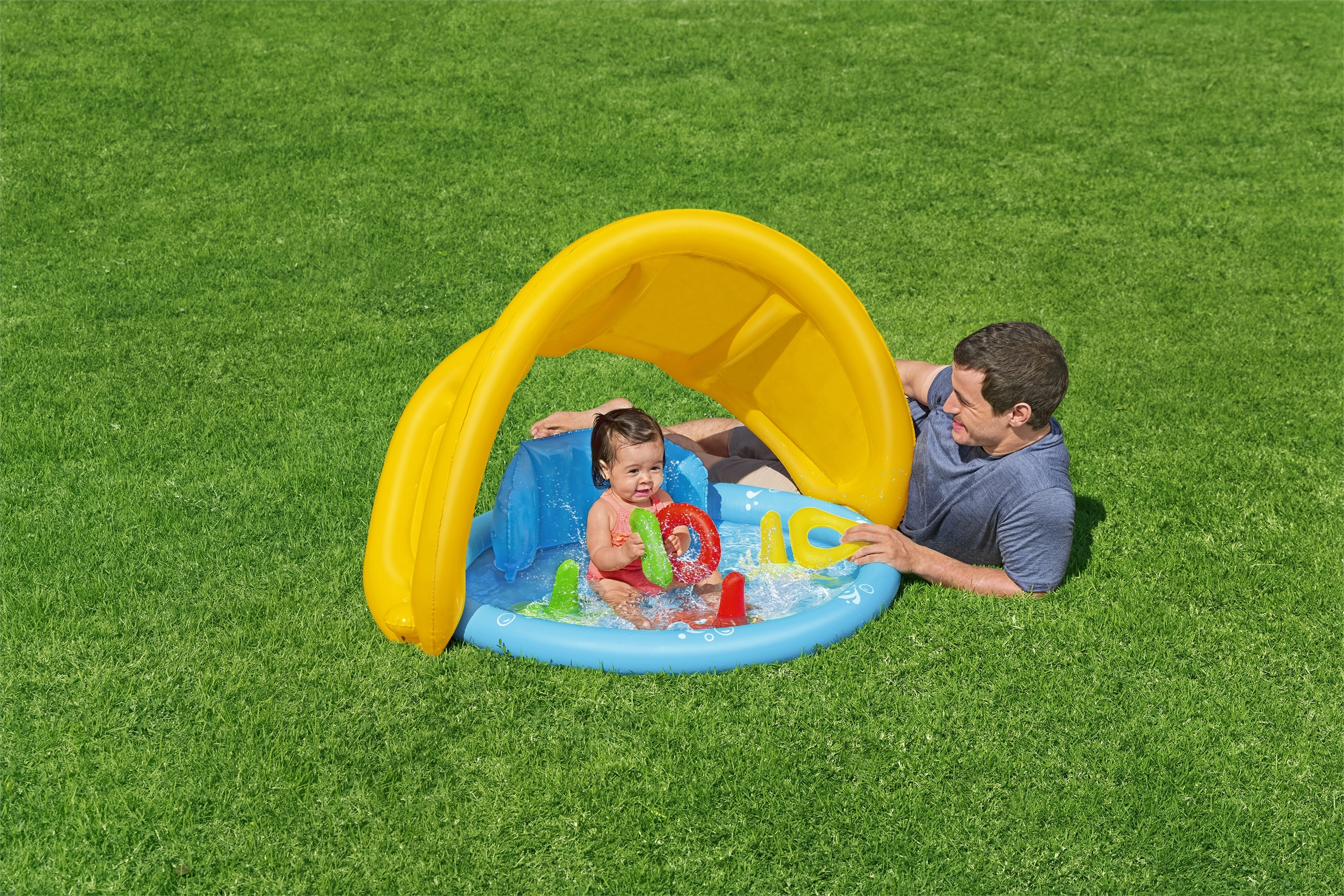 BWSUM Seashapes Splash Pad Pool