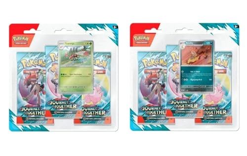 Pokmon Scarlet & Violet Journey Together Three Booster Blister - 3pcs