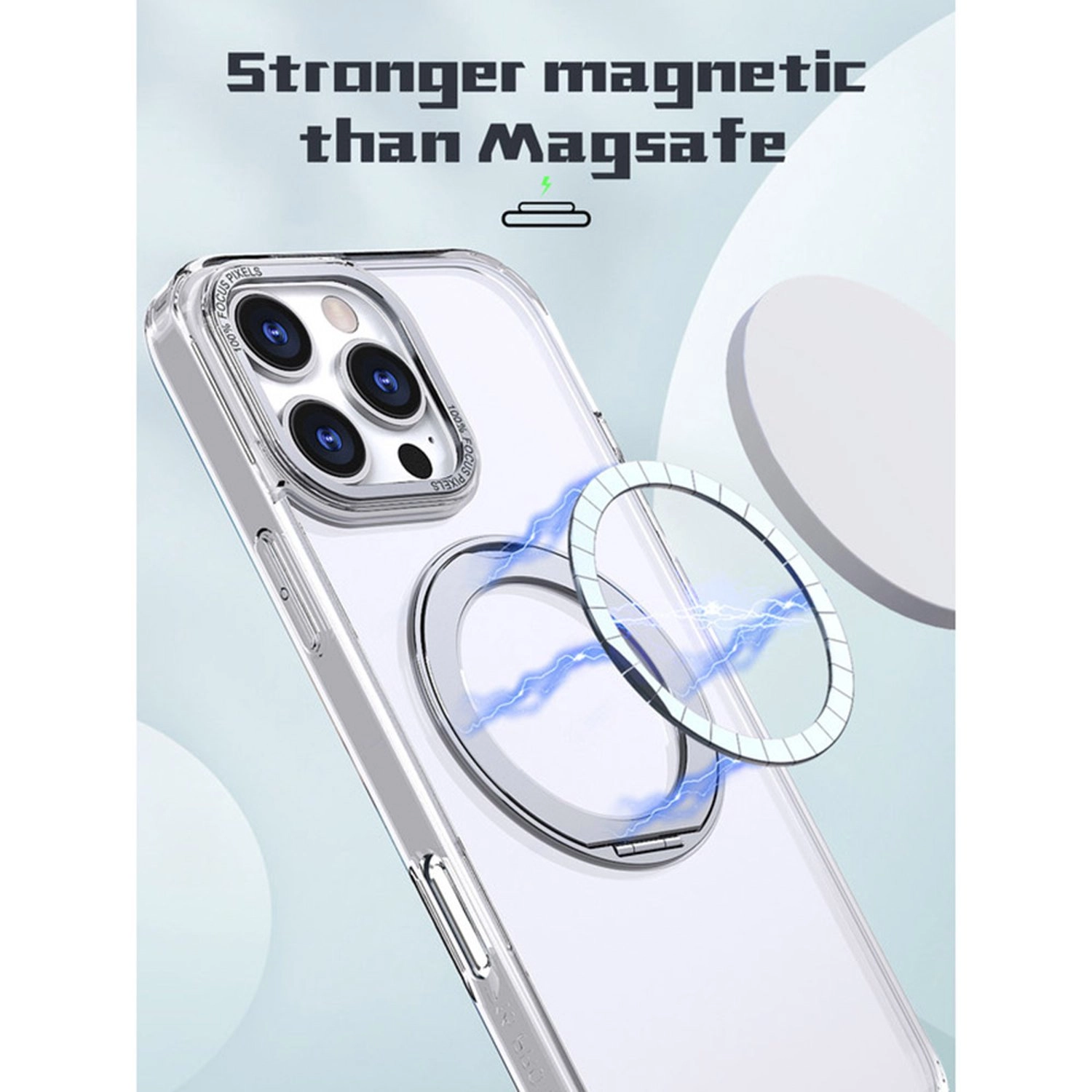 MagSafe Case - Thermoplastic Polyurethane, PC for iPhone 16 Pro Max