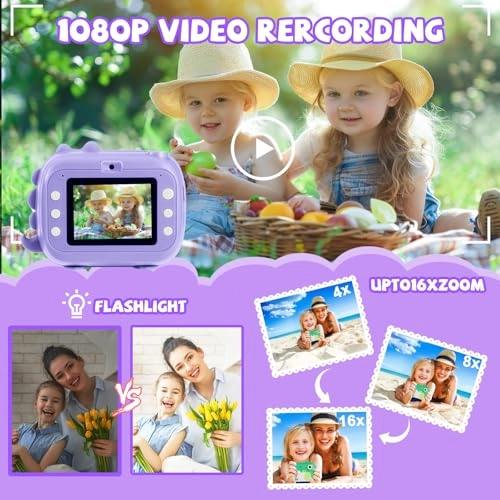 Kids Instant Print Camera