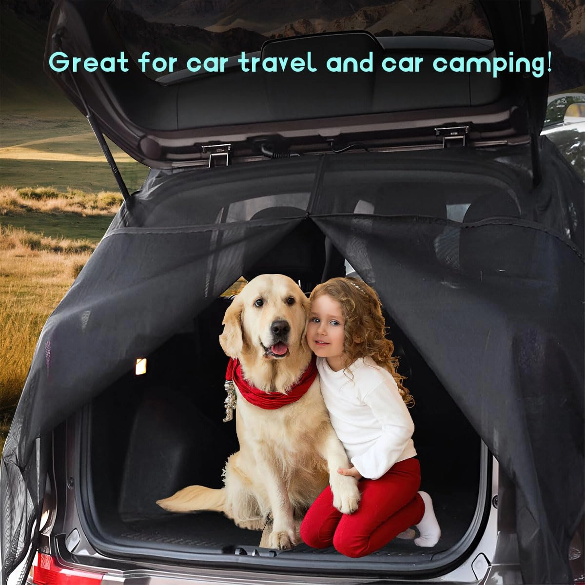 Car Tailgate Mesh Screen