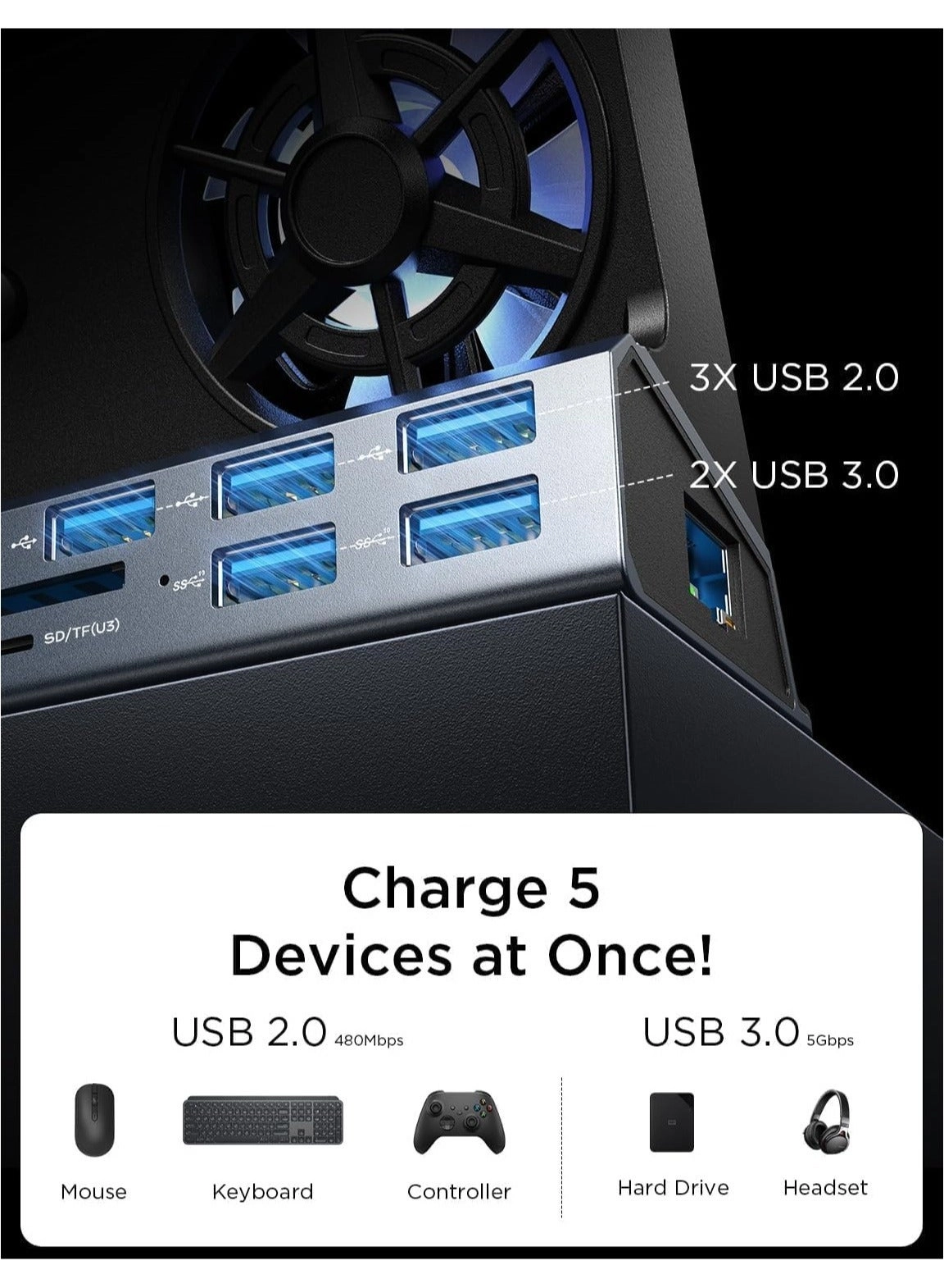 Docking Station - Steam Deck OLED ROG Ally Legion Go