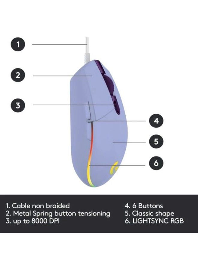 G203 HERO LightSync - USB