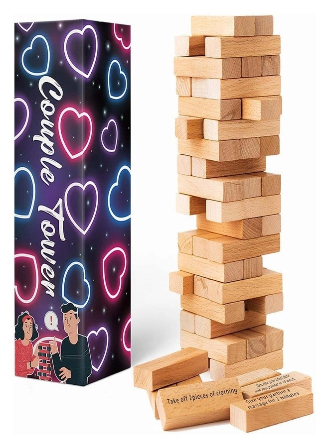 Fasouna Couples Stacking Blocks - 54Pcs