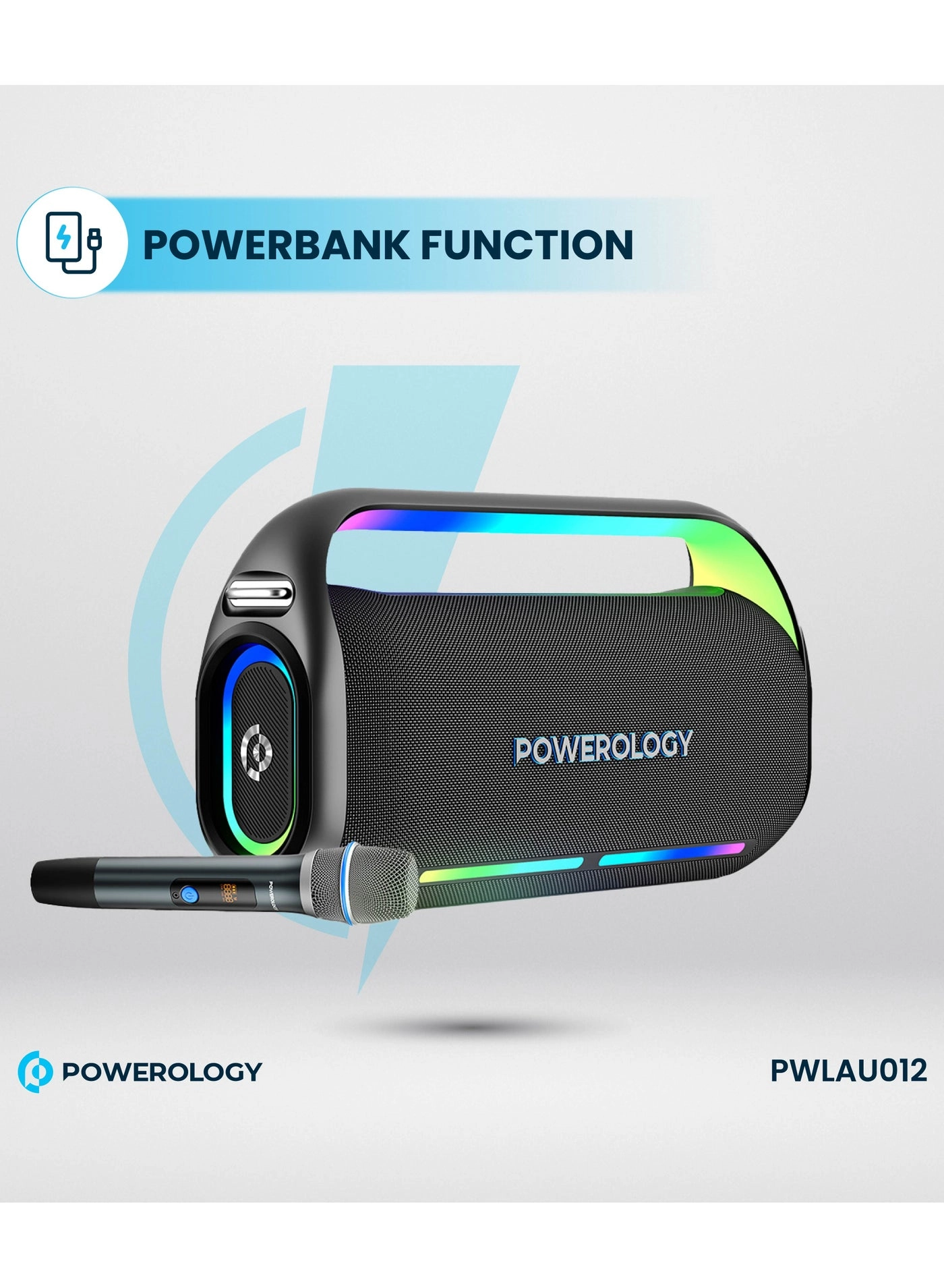 TWS Karaoke Speaker - Wireless Microphone 256GB 150W