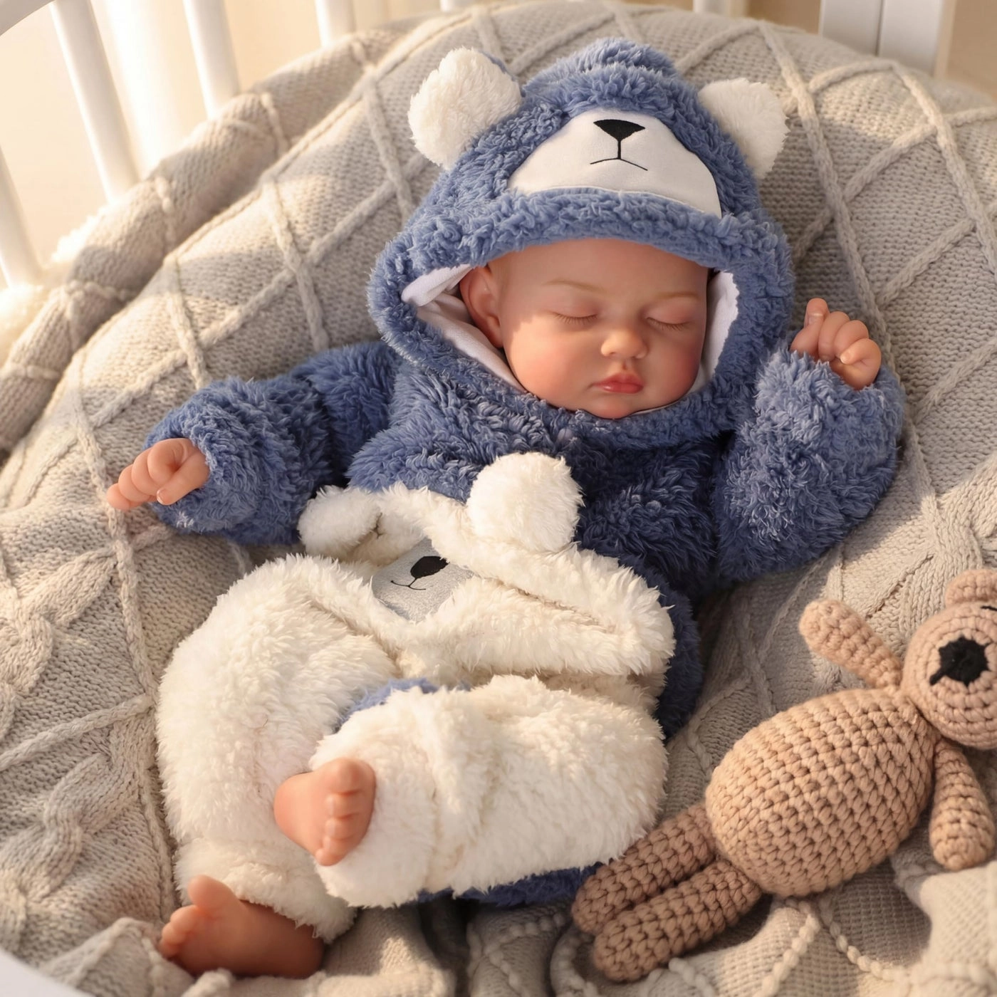 Reborn Baby Doll - 17Inch Vinyl Boy Ages 3+
