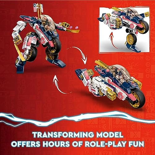 NINJAGO Sora’s Transforming Mech Bike Racer (71792)