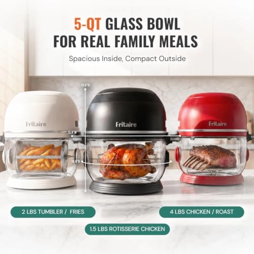 Glass Air Fryer B0DKQLS9YY