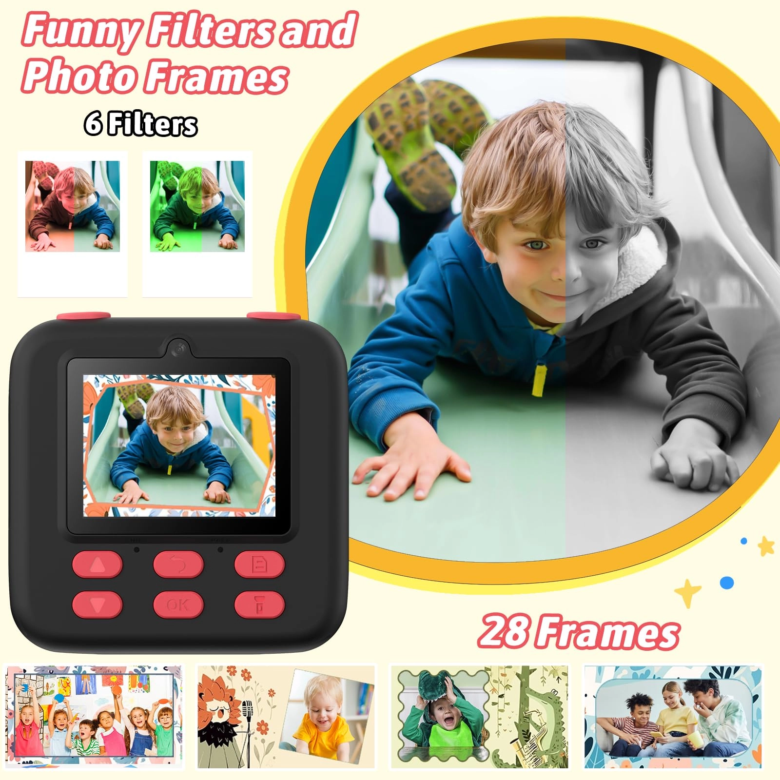 Instant Print Camera - 32GB White