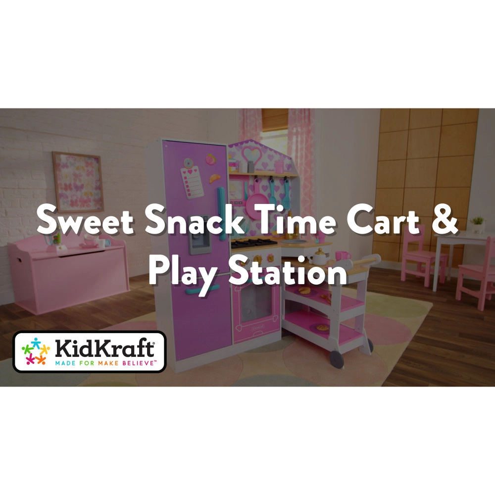 Sweet Snack Time Cart & Play Kitchen (KK20061)