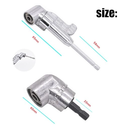 Angle Driver - 105 Degree 1/4 Inch Four-Piece Set