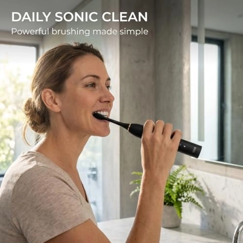 Sonic Toothbrush - 6 Modes USB Powered