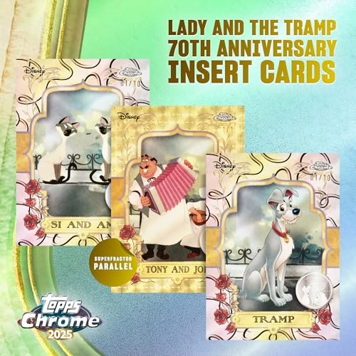 2025 Chrome Disney - 15 packs 4 cards per pack