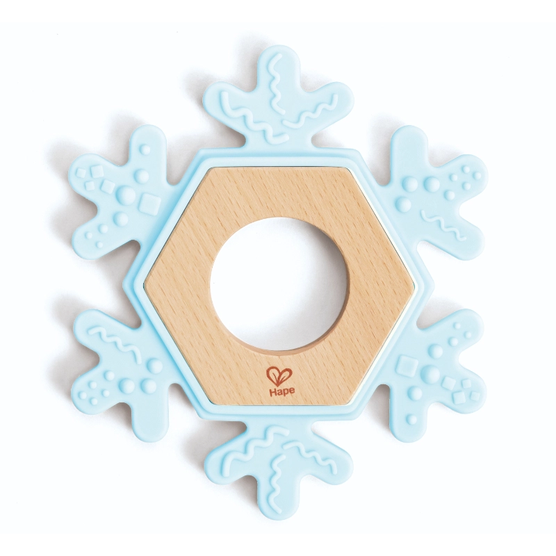 Hape Snowy Teether - Silicone