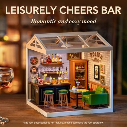 DIY Miniature House Kit - DAILY INSPIRATION CAFE 1:24