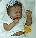 Pascale Reborn Baby Doll - 18 Inch Full Body Vinyl Dark Brown Ages 3+