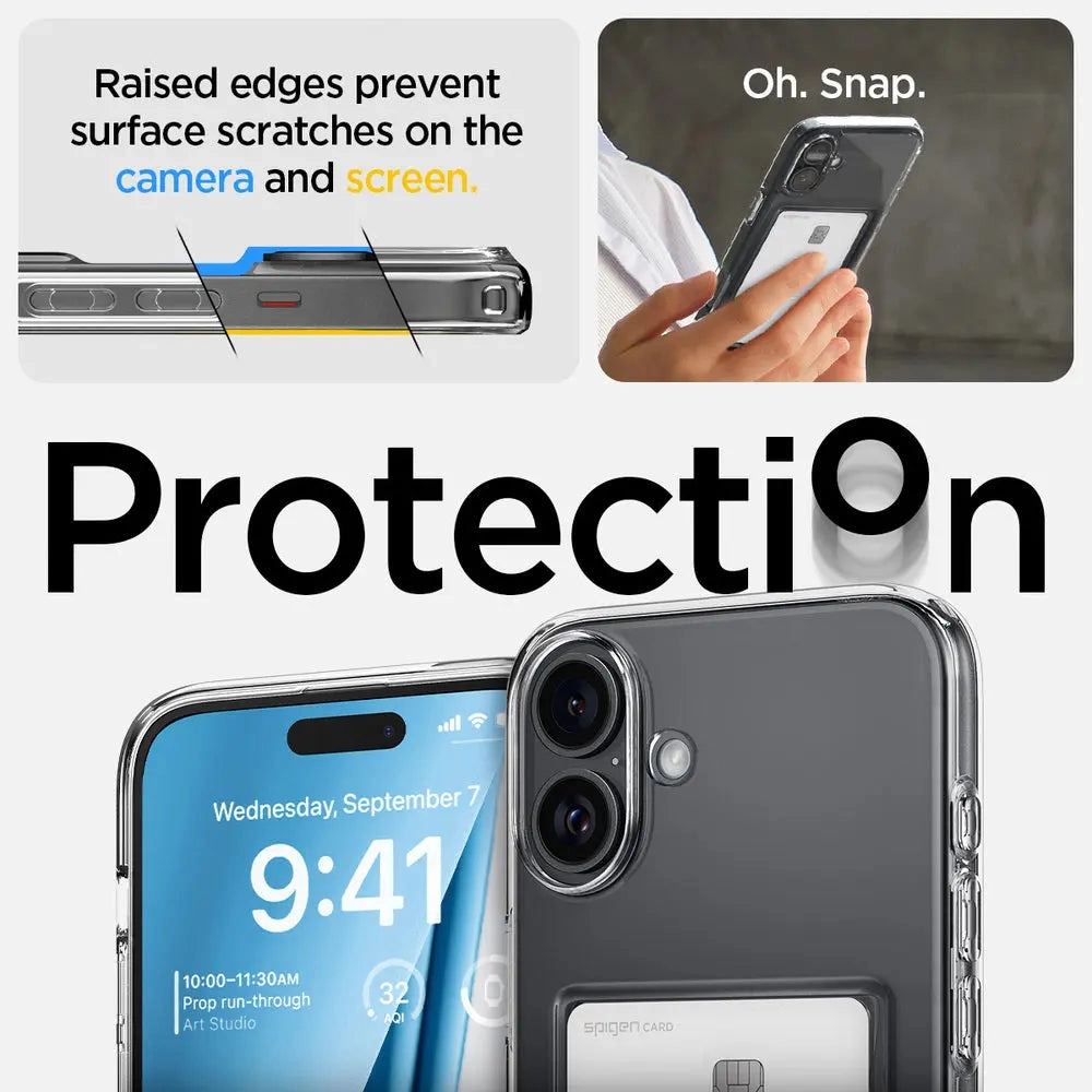 Liquid Crystal MagFit Clear Case for iPhone 16 Plus