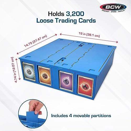 Collectible Card Bin - 3200 Cards