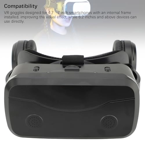 3D VR Headset - Lightweight Portable 4.7-7 Inch
