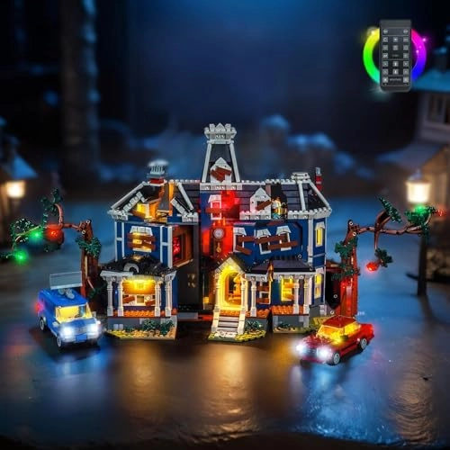 LocoLee Light kit Compatible with Lego 11370 Stranger Things The Creel House