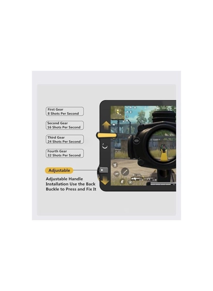 PUBG Mobile Game Controller Trigger - capacitive space mapping technology iPads and Android devices