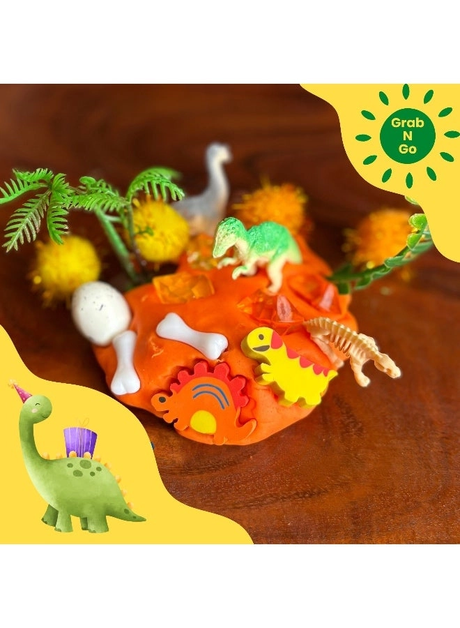 Prehistoric Sensory Dough Jar - 3+ Years