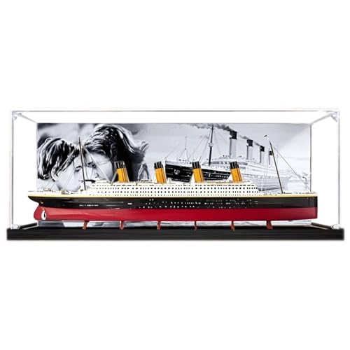 Acrylic Display Box for LEGO 10294 Titanic Models