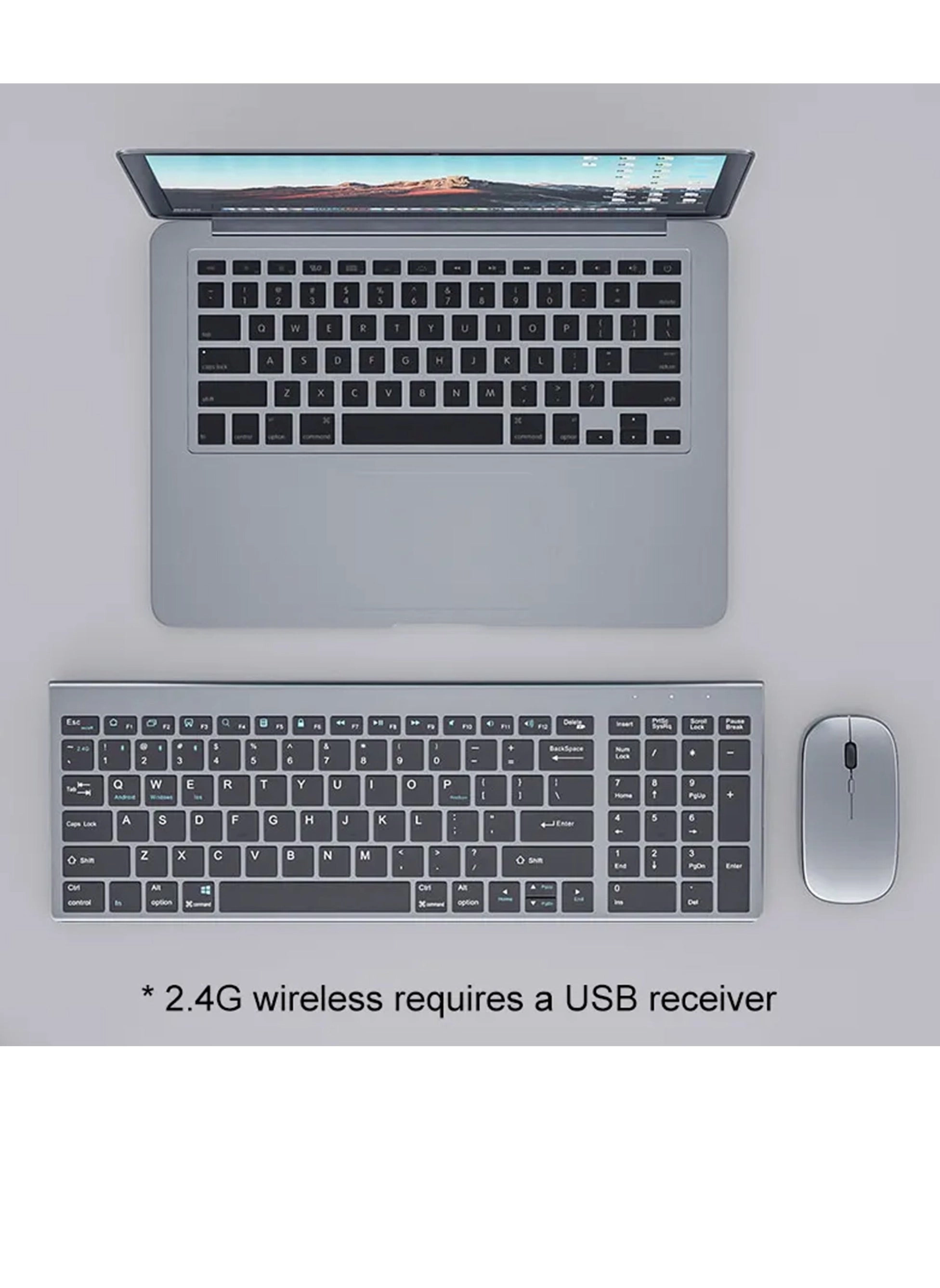 Keyboard + Mouse - EN Wireless