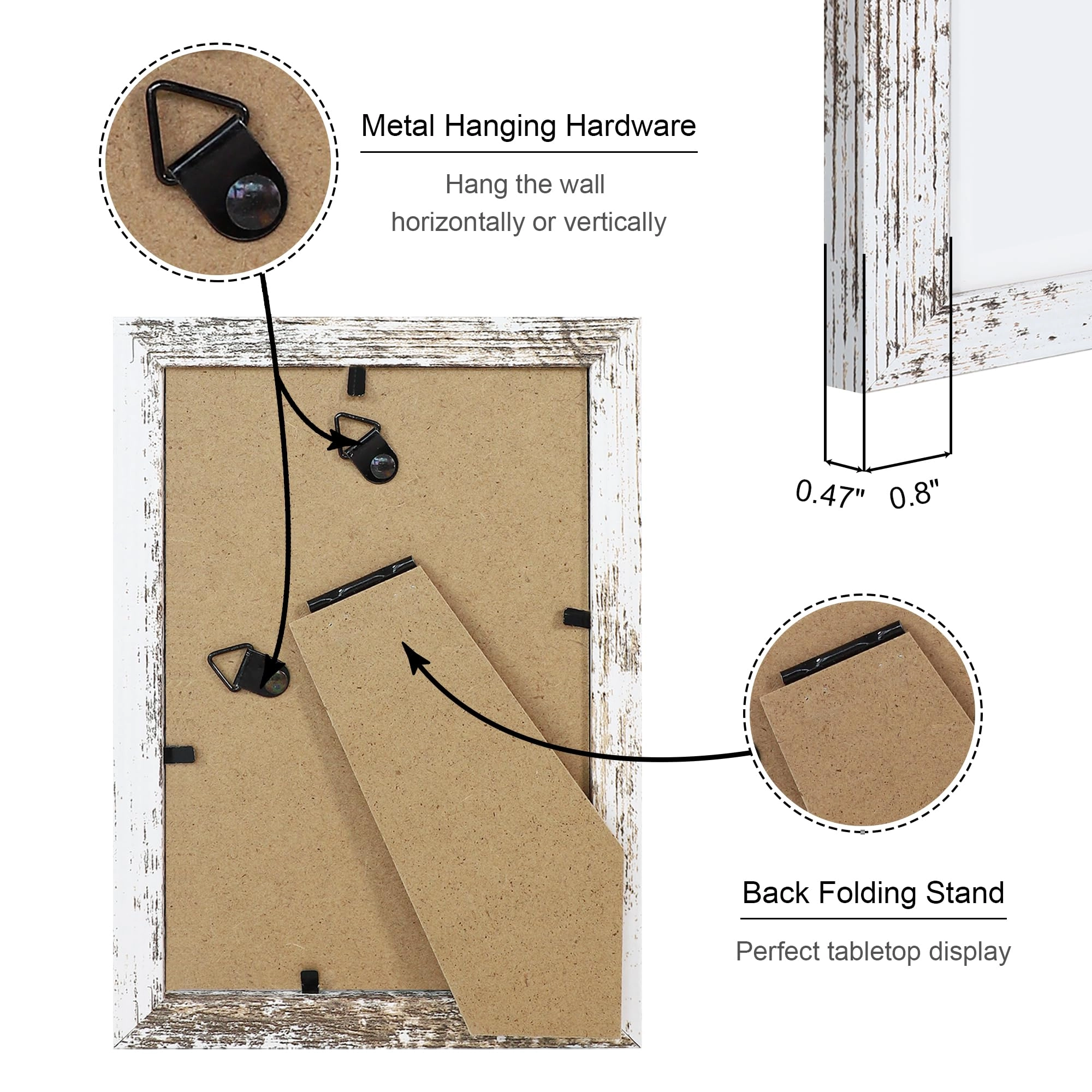 Picture Frame - 4x6 Pack
