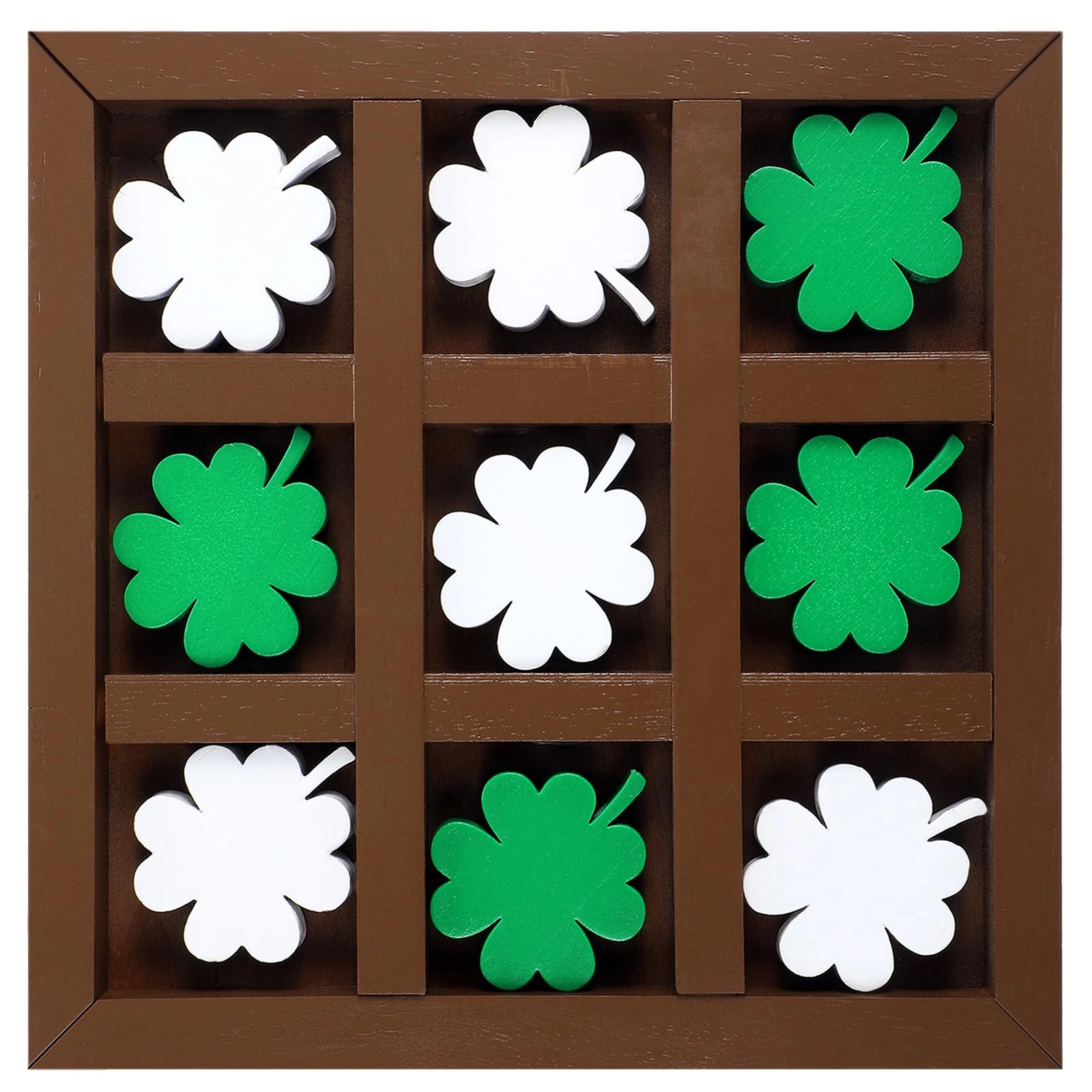 Cinnvoice Tic Tac Toe - Wood Multicolor