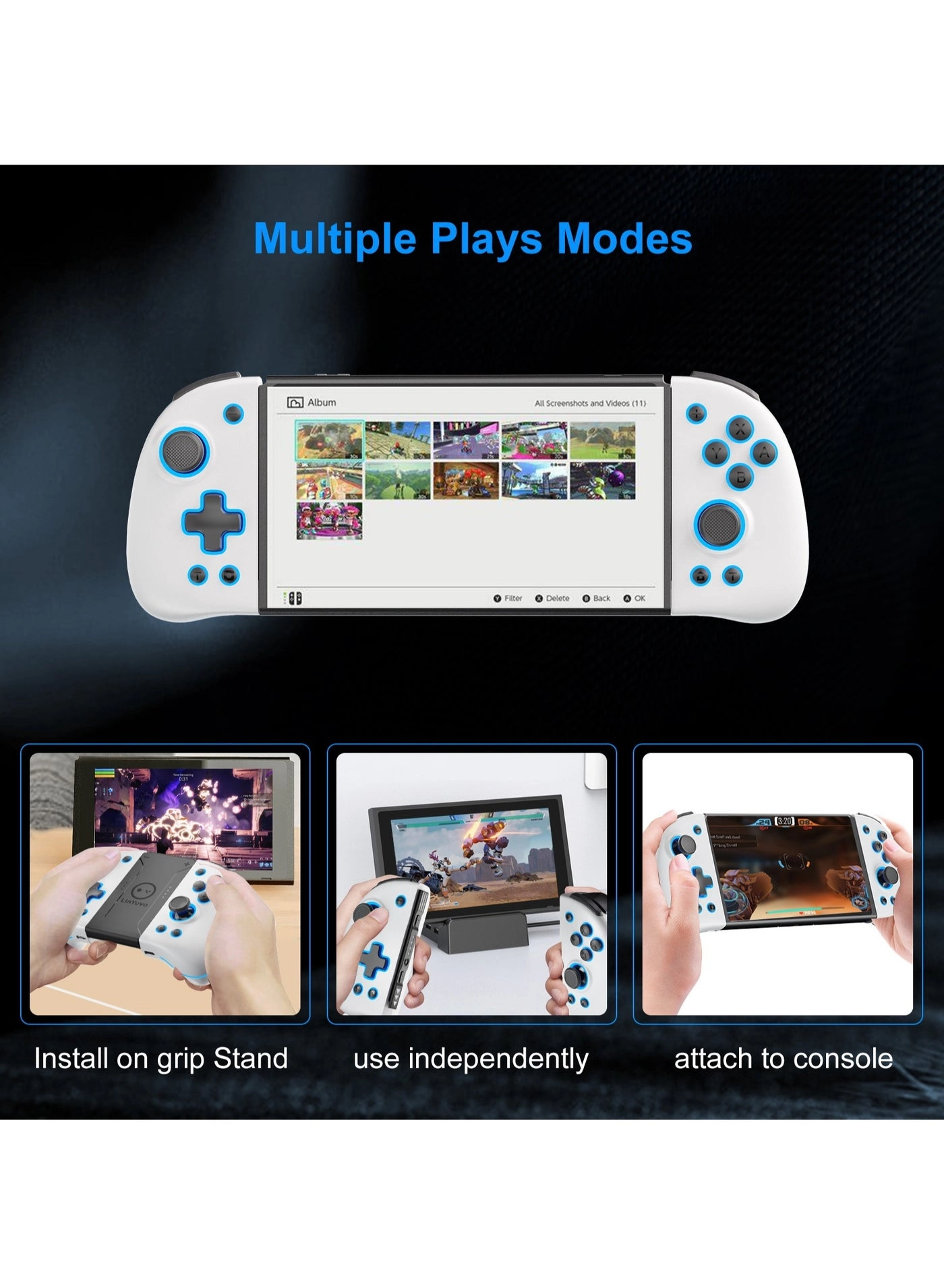 KS47 - White Nintendo Switch