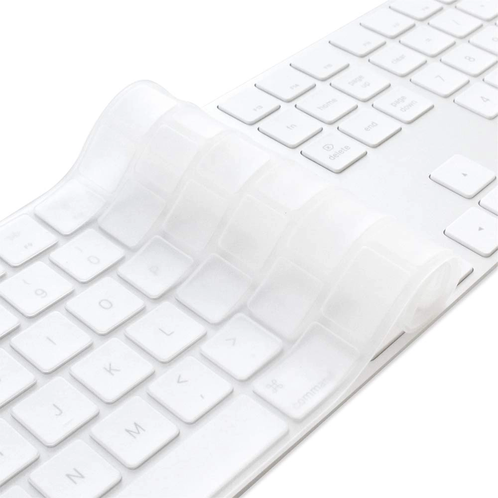 Keyboard Cover Skin - US Layout Wireless Bluetooth