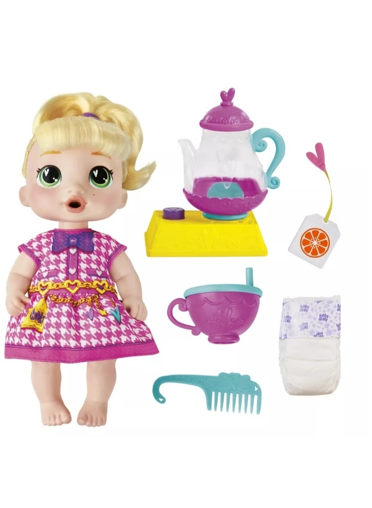 Hasbro LaLa GooGoo Doll - 11 Inches Blonde Bubbly Tea Party Ages 3+