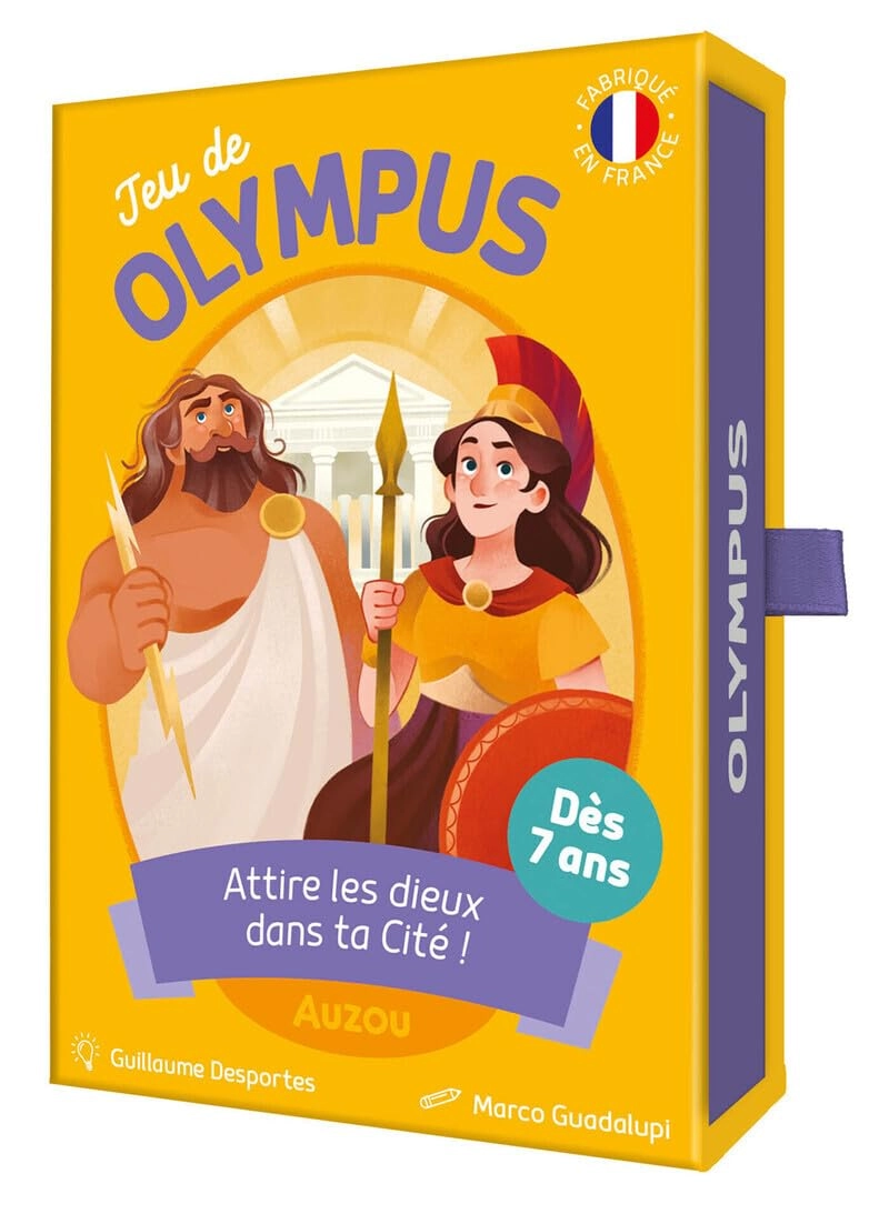 Auzou Jeu de Olympus: Attire les dieux dans ta Cité ! (French)