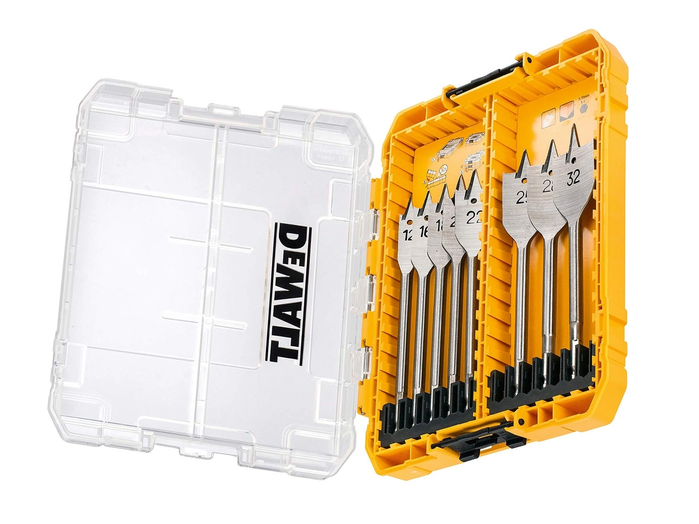 DeWALT FLATBIT - 8PC STD