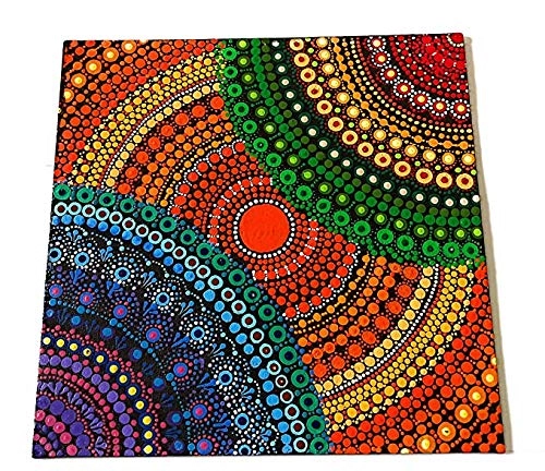 Mandala Dotting Tool + Acrylic Paint + Clay + Instruction Booklet - 100g 4pcs.